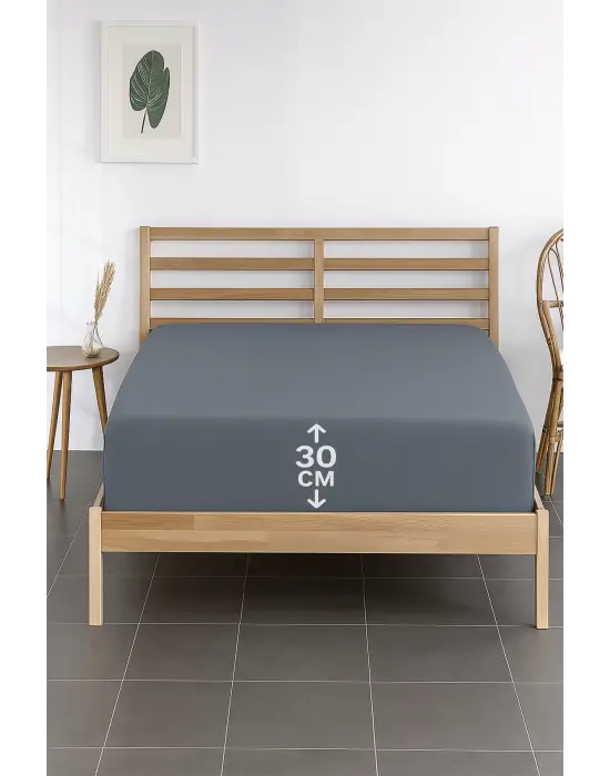 %100 PAMUKLU ÇİFT KİŞİLİK PREMİUM PENYE ÇARŞAF-LASTİKLİ