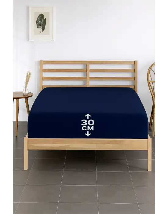 %100 PAMUKLU ÇİFT KİŞİLİK PREMİUM PENYE ÇARŞAF-LASTİKLİ