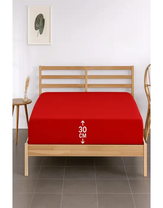 %100 PAMUKLU ÇİFT KİŞİLİK PREMİUM PENYE ÇARŞAF-LASTİKLİ