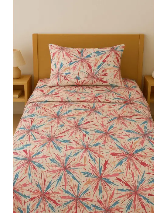 %100pamuk kapıtone pike seti tek kişilik çok amaçlı örtü elyaf dolgulu havai desen