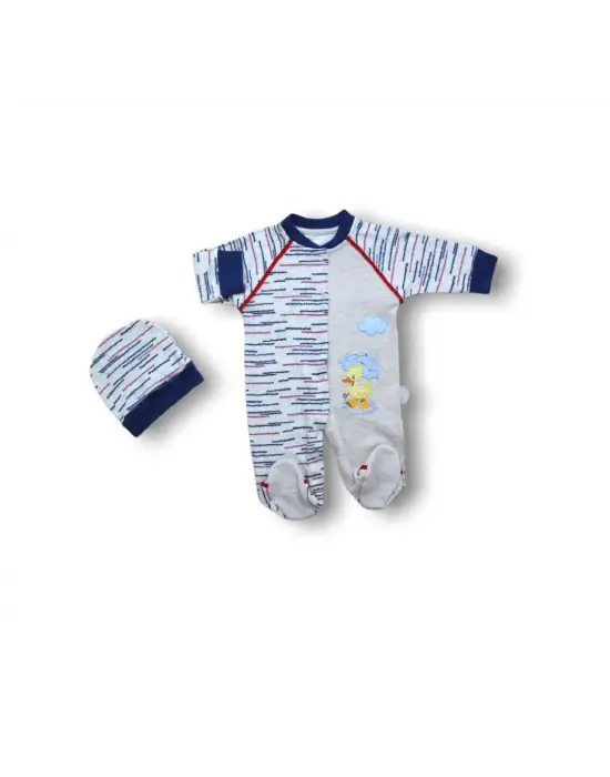 Modern Erkek Bebek Tulumu Lacivert