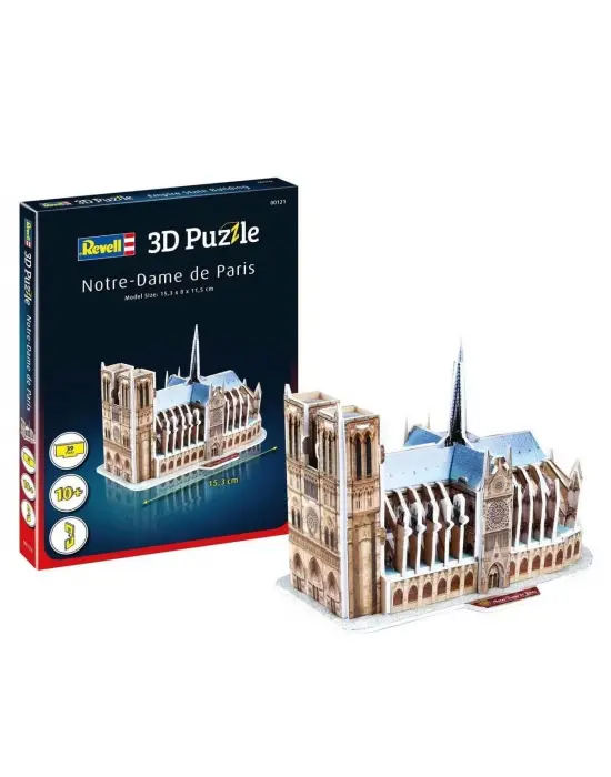 Omarı 3D Puzzle Notre Dame Katedrali - Eşsiz Tasarım ve Detaylar