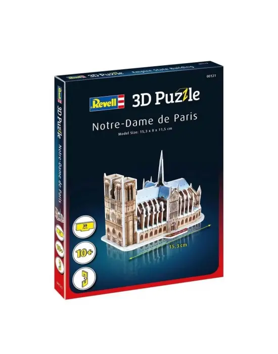 Omarı 3D Puzzle Notre Dame Katedrali - Eşsiz Tasarım ve Detaylar