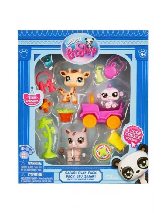 00524 - LİTTLES PET SHOP SAFARİ FİGÜR SET