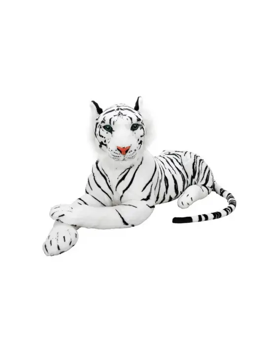 01401 Beyaz Kaplan Peluş 60 cm