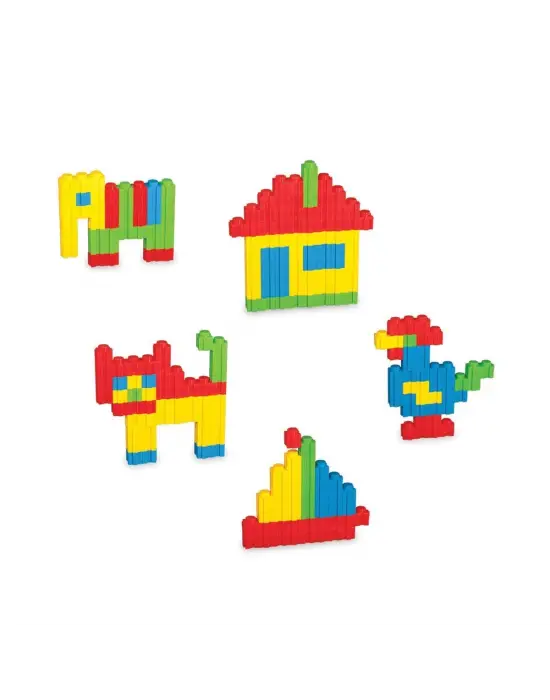 01939 Dede Maksi Tik Tak Blok Seti 156 Parça