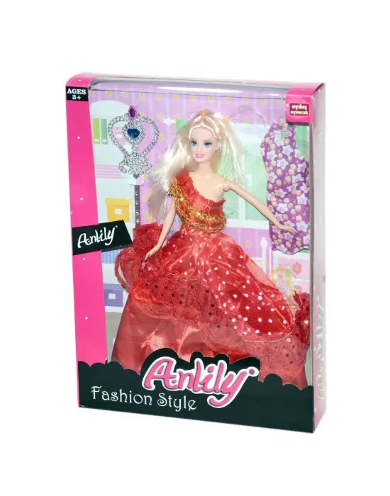 Omarı Anlily Fashion Style Bebek Oyuncak - 3 Yaş Üzeri Çocuklar İçin