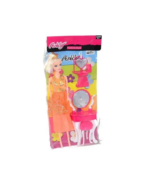 02260 Oydaş, Anlily Makyaj Masalı Bebek / Kartela / +3 yaş