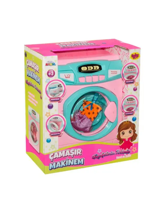 02608 Sesli ve Işıklı Çamaşır Makinesi -Oydaş