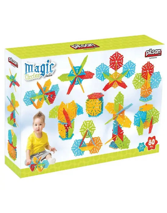 03 294 Pilsan Sihirli Daireler 80 Parça