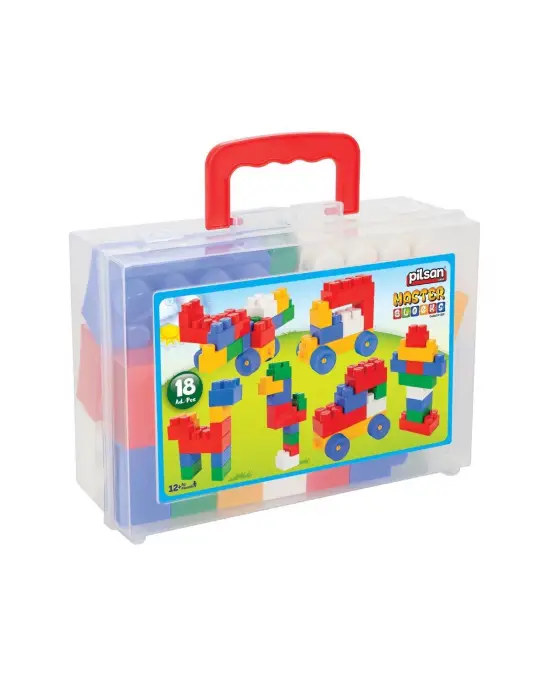 Omarı Profesyonel 18 Parça Master Blok Seti Çantalı