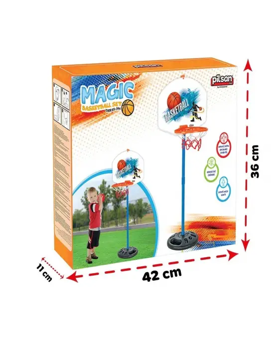 03 394 Pilsan Magic Basketbol Seti Ayaklı