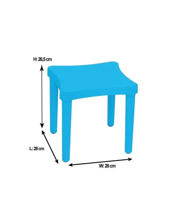 03 493 STORYM İKİ TABURELİ MASA MAVİ