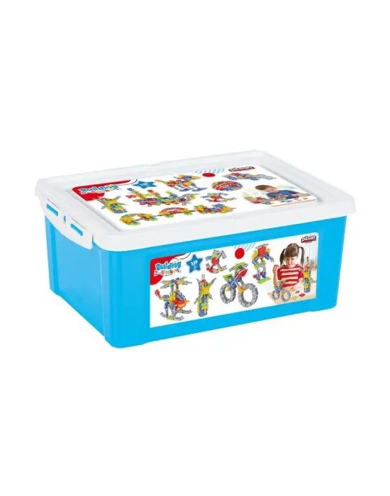 03 508 BUILDING BLOCKS 320 PARÇA 10 LİTREE SAKLAMA KABINDA