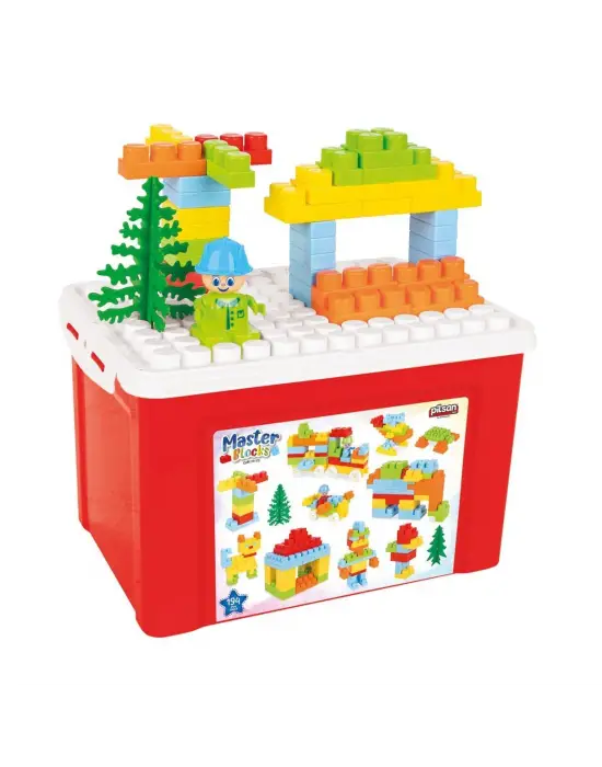 03 572 AKSESUARLI MASTER BLOKLAR 194 PARÇA 15 LİTRE SAKLAMA KABINDA