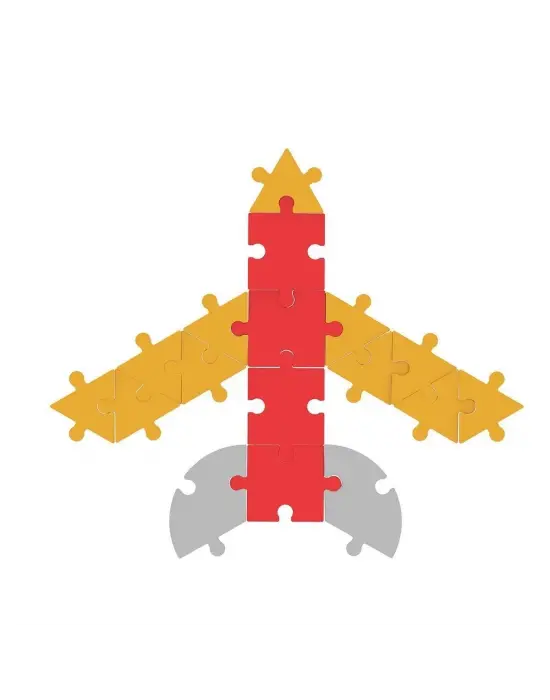 Omarı Renkli Parça Çeşit Puzzle