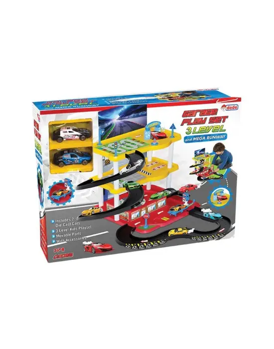 03068 3 KATLI GARAJ OYUN SETİ