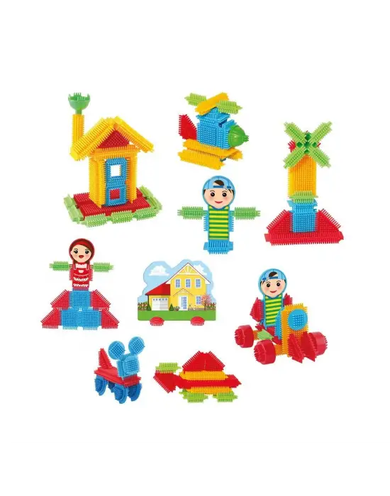 03316 KAKTÜS BLOKLAR KOCA 80PCS