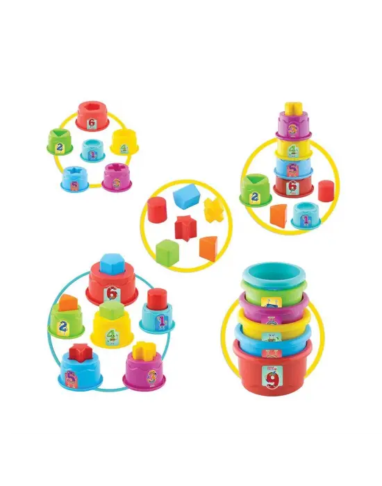 Omarı Yaratıcı Çocuklar İçin Oyuncu Bloklar Seti