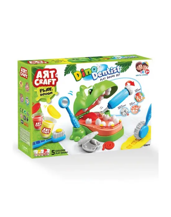 03677 DİNO DİŞÇİ HAMUR SET