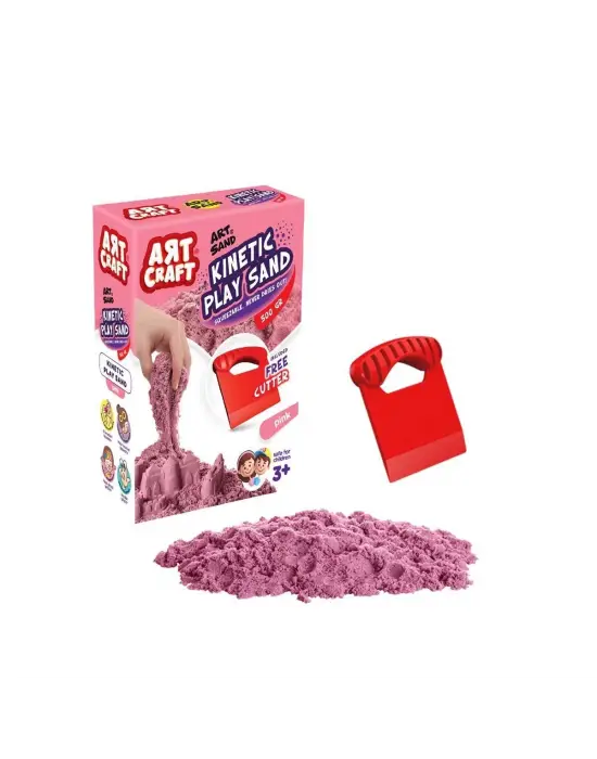 Omarı Modern Pembe Kinetik Oyun Kumları 500 gr