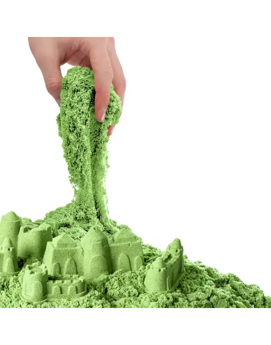 03692 AKSESUARLI YEŞİL KİNETİK OYUN KUMU 1000 GR