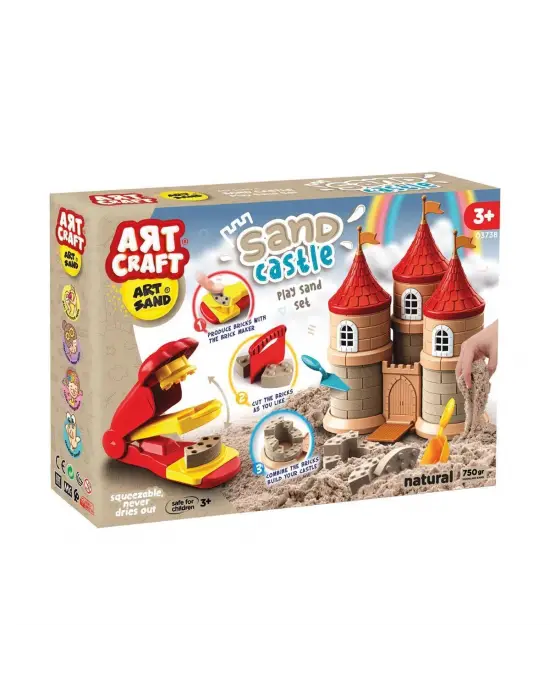 03738 PERİ MASALI OYUN KUM SET 750 GR