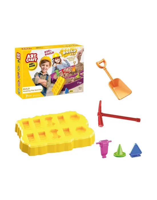 03949 Artsand İnşaat Kum Seti 600 gr -Fentoys