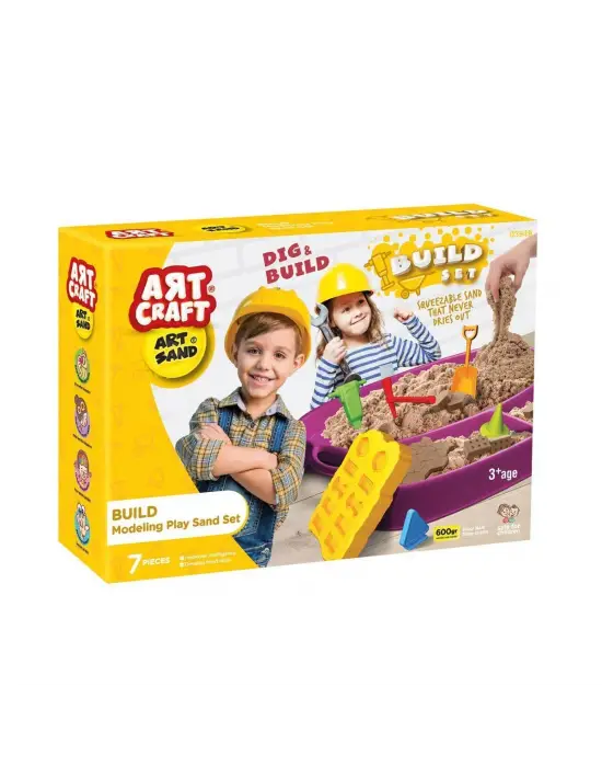03949 Artsand İnşaat Kum Seti 600 gr -Fentoys
