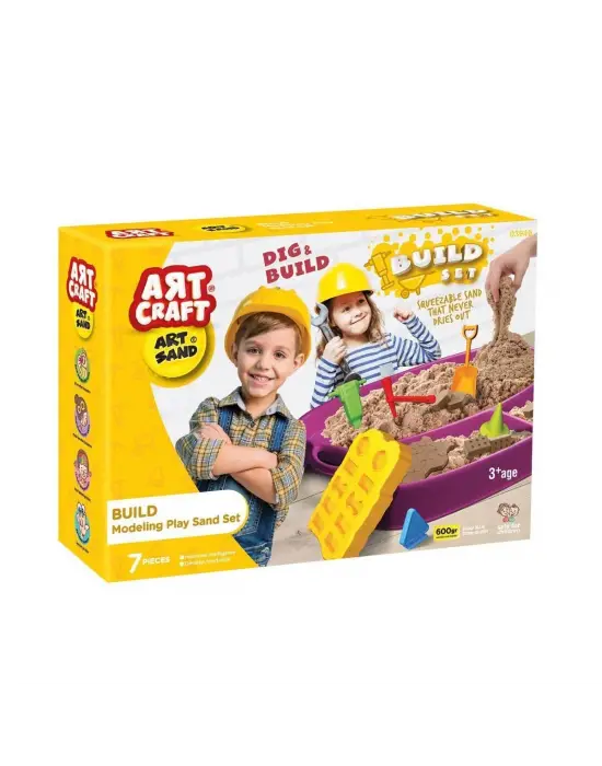 03949 Artsand İnşaat Kum Seti 600 gr -Fentoys
