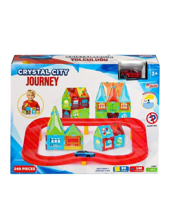 Omarı Kristal Şehir Yolculuğu Parça Puzzle