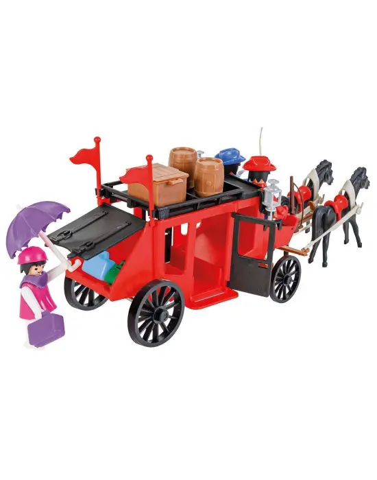 04 002 Mini Mekanik Seri 2 Posta Arabası -Pilsan Oyuncak