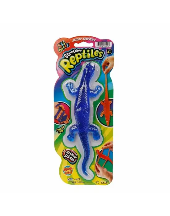 0429 SUN-JRU-Kartelalı 3 Asorti Yılan Kertenkele Timsah  Streç - Sunman