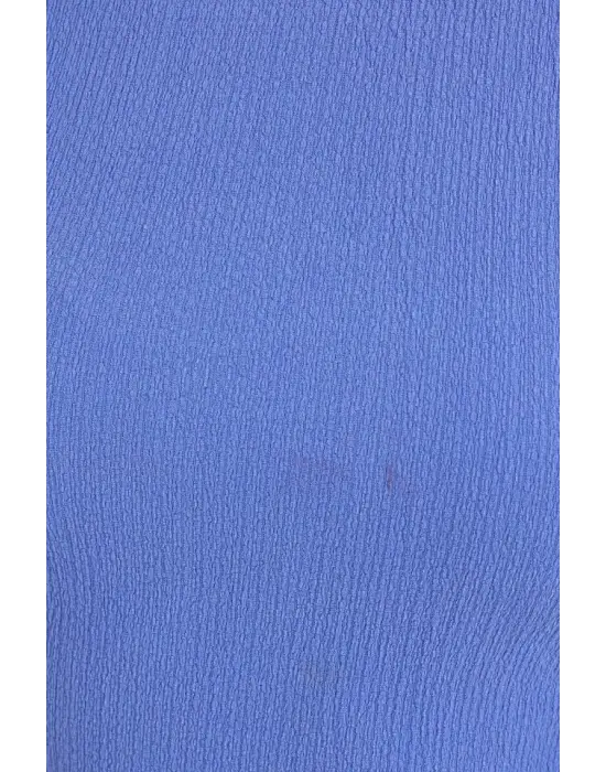 0430 Örme Bluz - B.Mavi