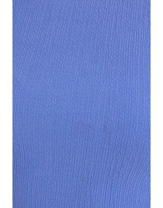 0430 Örme Bluz - B.Mavi