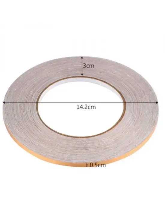 0.5 Cm 50 Metre Gold Fayans Arası Şerit Bant