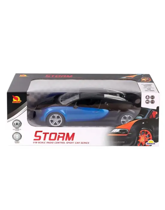 Omarı Kumandalı Şarjlı Spor Araba 1:12 Modeli