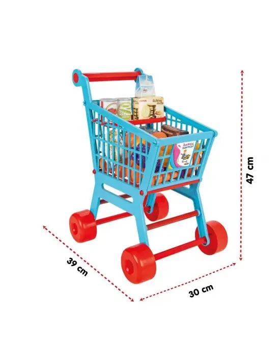 07 608 Pratik Market Arabası -Pilsan Oyuncak