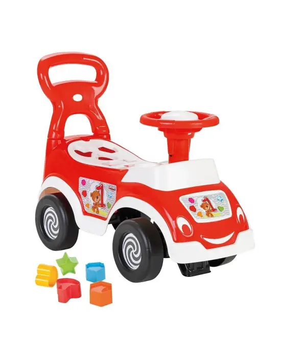 07 828 Smart Baby Ride On Bultaklı İlk Arabam  - Kırmızı