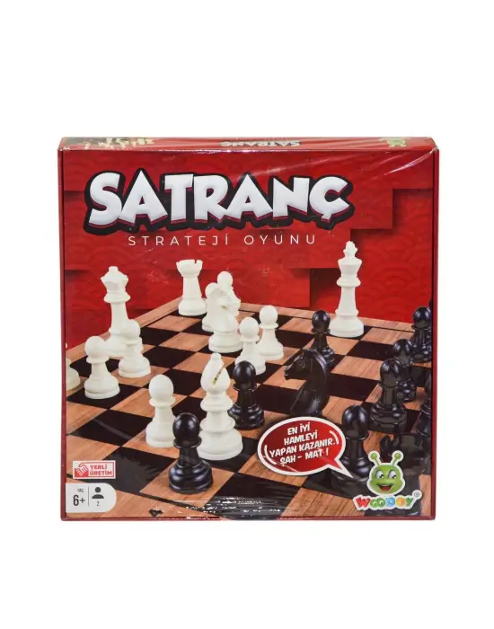 086KR Woodoy Satranç Takımı -Karsan