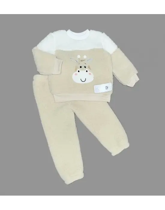 Göz Alıcı Bej Çocuk Takımı