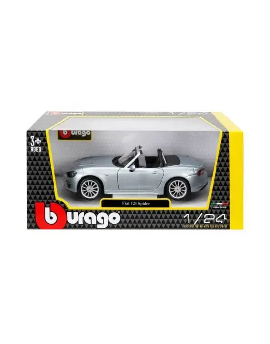 Omarı Klasik Tarzda 1:24 Ölçekli Fiat Spider Model Araba