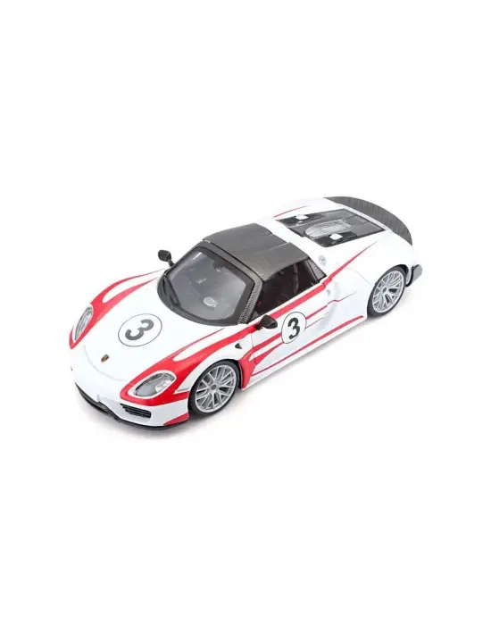 Omarı 1:24 Ölçekli Porsche Spyder Model Araba