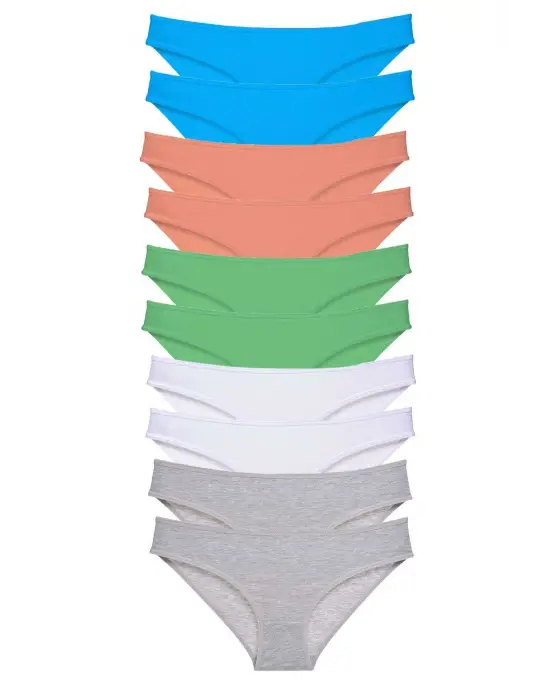 Şık Likralı Kadın Slip Seti