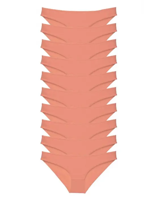 Çarpıcı Süper Eko Set Likralı Kadın Slip Külot