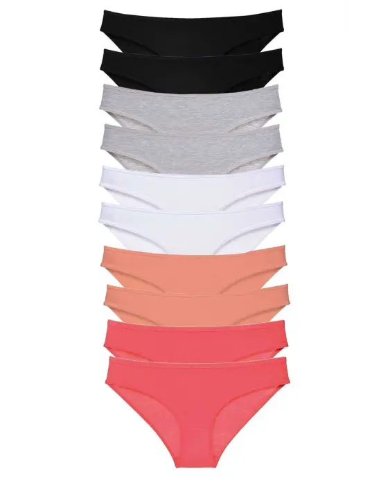 Trend Likralı Kadın Slip Külot Seti