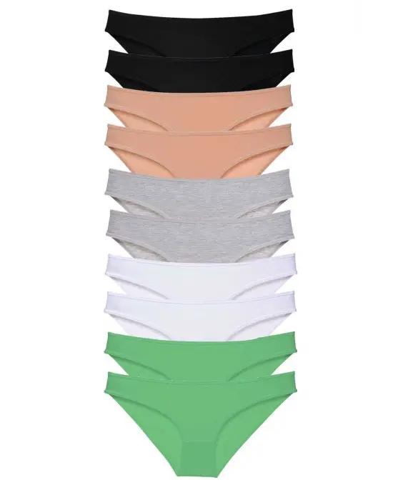 Modern Süper Eko Likralı Kadın Slip Seti