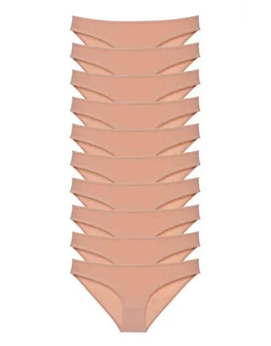 Trend Likralı Kadın Slip Külot Seti