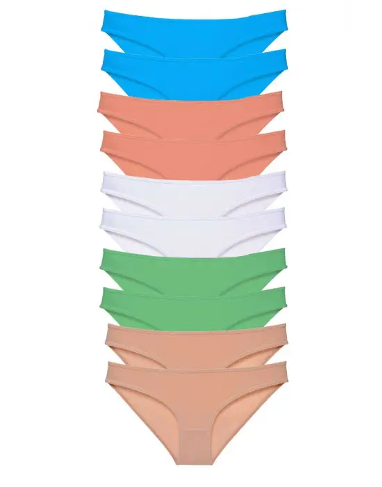 Çarpıcı Süper Eko Set Kadın Slip 10 Adet