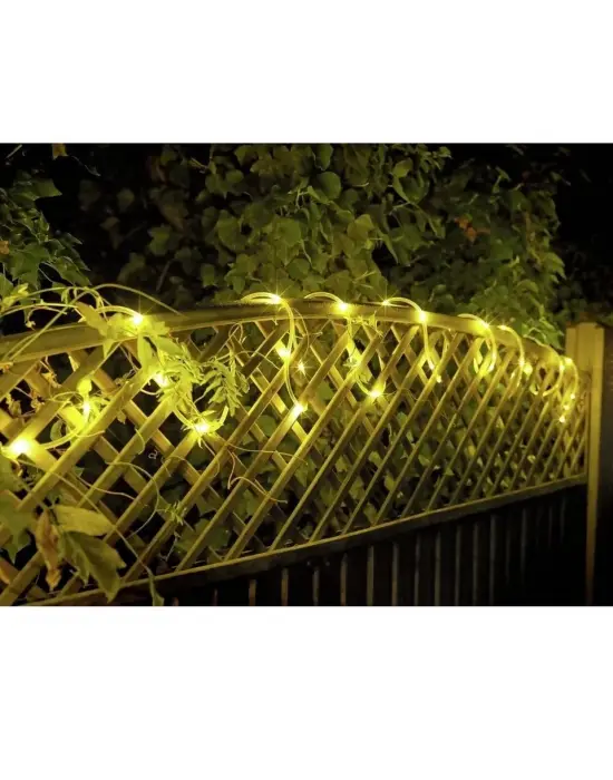 10 Metre Güneş Enerjili Hortum Led Işık